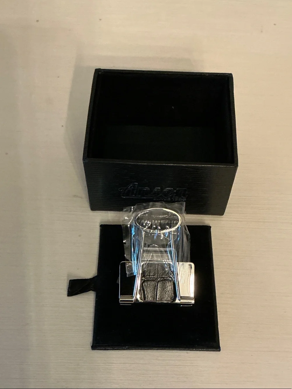 Authentic, Anson Classic Silver Money Clip